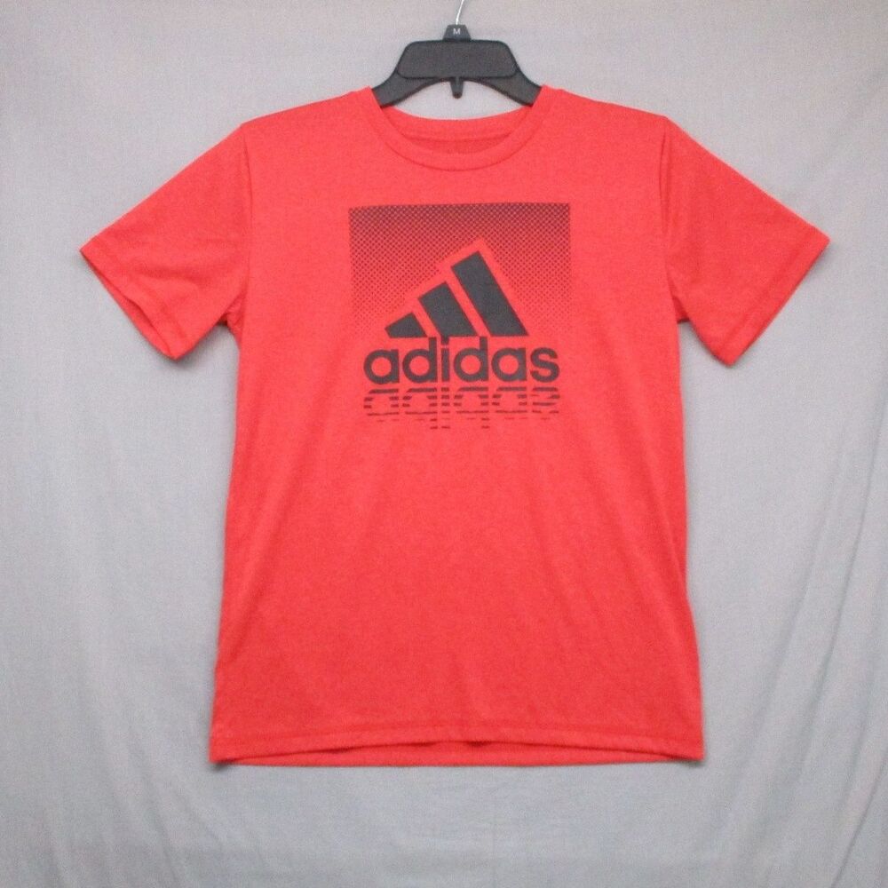 Adidas Graphic Print T-Shirt‎ Red Youth Unisex Size | M (10/12)